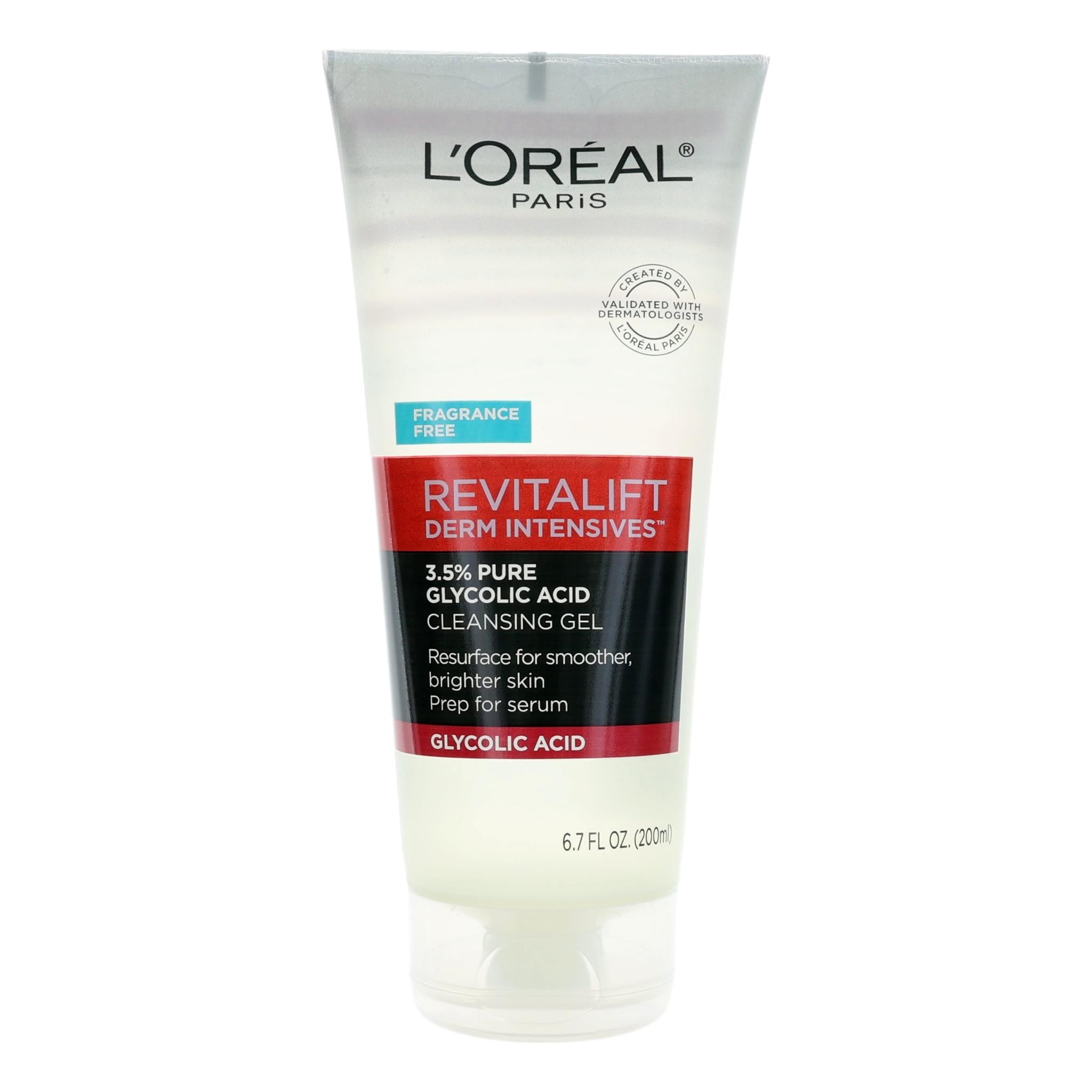 Photo of L'Oreal Revitalift Derm Intensives, 6.7oz 3.5% Pure Glycolic Acid Cleansing Gel